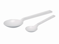 Slika Disposable spoons LaboPlast<sup>&reg;</sup> Bio/ SteriPlast<sup>&reg;</sup> Bio, Green PE