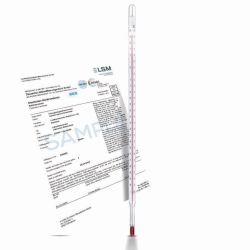Slika Precision thermometer, calibrated, stem type