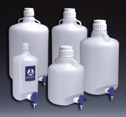 Slika Aspirator bottle 50 L, LDPE, w.stopcock,