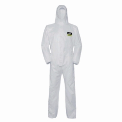 Disposable, chemical protection coverall, uvex 5/6 classic light