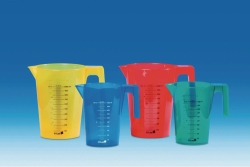 Slika Graduated jugs, PP, coloured
