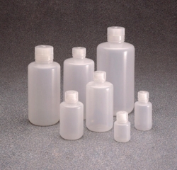 Narrow-mouth bottles Nalgene&trade;, with closure, LDPE