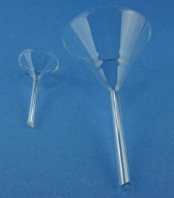 Funnels, borosilicate glass 3.3