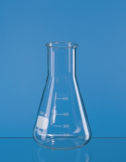 Slika Erlenmeyer flasks, wide neck, boro 3.3
