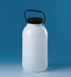 Wide mouth storage bottles, HDPE