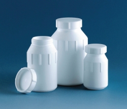 Slika Wide-mouth bottles, PTFE, with screw cap