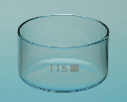 LLG-Crystallising dishes, borosilicate glass 3.3, with spout