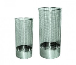 STAINLESS STEEL BASKET WITH SHELL       