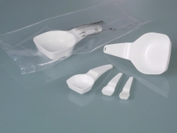 Slika Disposable measuring spoons, PS, white