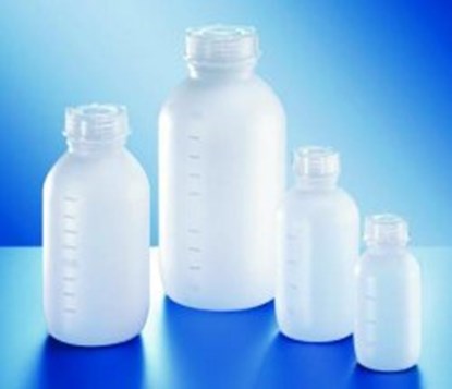 Slika Medium neck bottles, series 307, HDPE with screw cap, PP