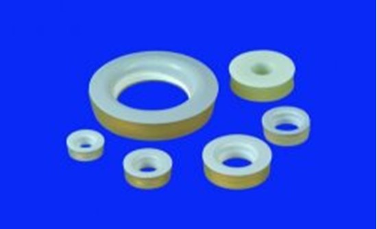 SILICONE RUBBER SEALINGS WITH BORE,  GL 