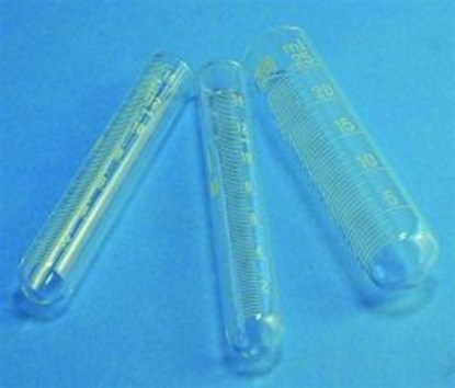 Slika Centrifuge tubes, glass, round bottom, graduated, DURAN<sup>&reg;</sup>, Borosilicate glass 3.3