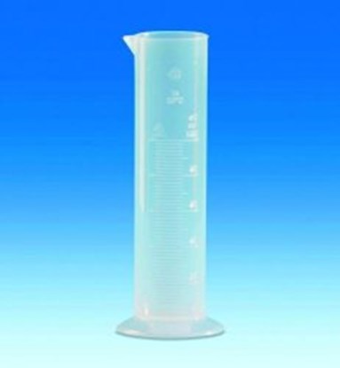Slika Graduated cylinders, PP, class B, low form, raised scale