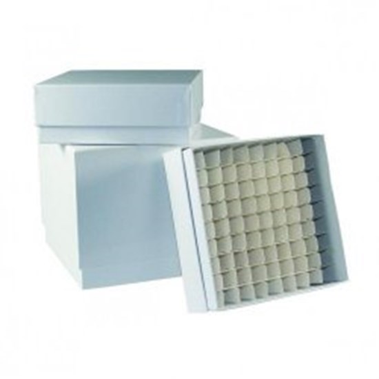 LLG-Cryogenic storage boxes, plastic coated, 136 x 136, without divider