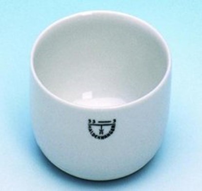 Slika Incenerating dishes, porcelain, cylindrical form