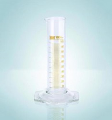 Slika MEASURING CYLINDERS WITH SPOUT, GLASS 50