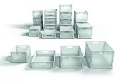 Slika Euronormboxes, PP, stackable