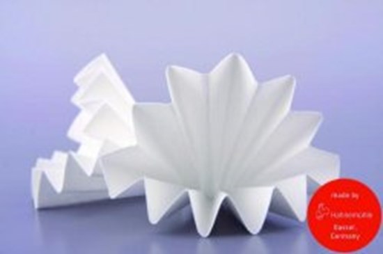 Filter Paper, for clarification, folded filters