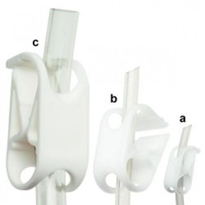 Slika Tubing clamps, Acetal