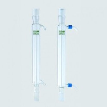 Slika Condensers, ground glass joint, Liebig, borosilicate glass 3.3, with PP olives