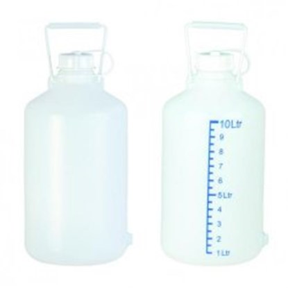 Slika Aspirator bottles, HDPE, with scale