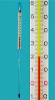Slika Straight stem thermometers