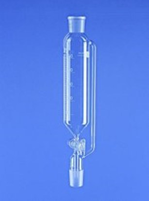 Slika Dropping funnels, cylindrical, with pressure equalizing tube, borosilicate glass 3.3