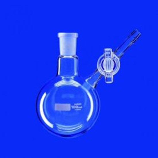 Nitrogen round-bottom flasks (Schlenk-flasks), DURAN<sup>&reg;</sup>