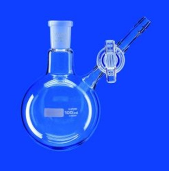 Nitrogen round-bottom flasks (Schlenk-flasks), DURAN<sup>&reg;</sup>