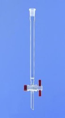 Slika Chromatographic columns, PTFE stopcock, DURAN<sup>&reg;</sup> tubing