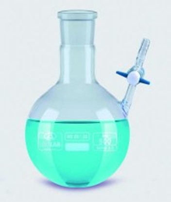 Slika Nitrogen flasks with stopcock, borosilicate glass 3.3