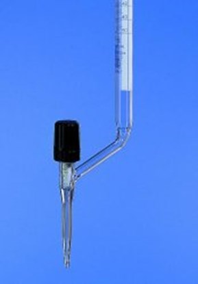 Slika Burettes, with lateral valve cock, borosilicate glass 3.3, class AS