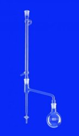MEASURING TUBE WITH TAP, 10ML: 1/101 ML,