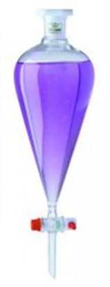 Slika Separating funnels, Squibb-pattern, borosilicate glass 3.3