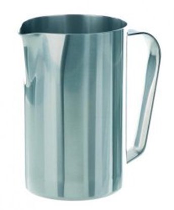 Slika Measuring jugs with handle, stainless steel, straight shape