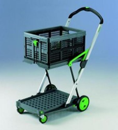 Slika Laboratory Trolley clax Mobil comfort with Box, Green Edition