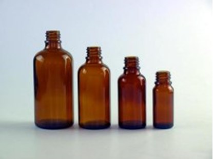 Slika Dropping bottles, pipette bottles, amber glass