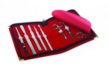 Slika Dissecting Set, 8 pieces, stainless steel