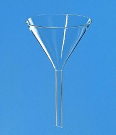 Funnels, Borosilicate glass 3.3, plain