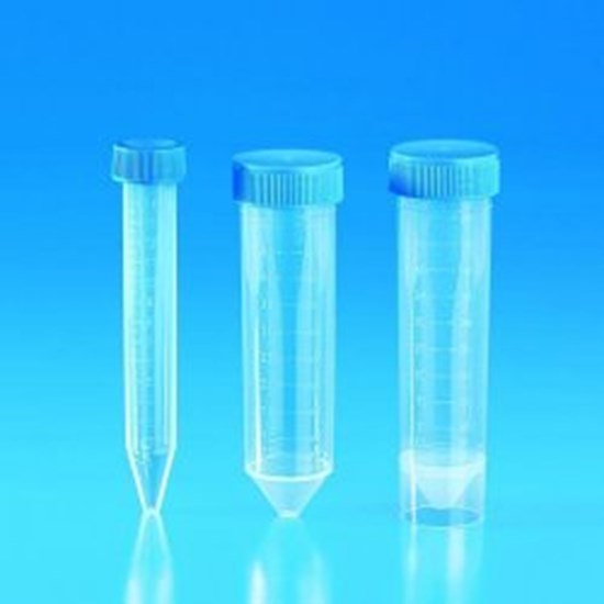 Conical test and centrifuge tubes, PP, graduated