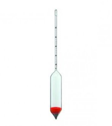 Slika Hydrometers, relative density, without thermometer