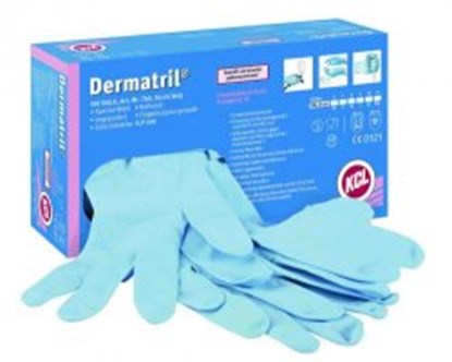 Slika Disposable Gloves KCL Dermatril<sup>&reg;</sup> 740, Nitrile, powder-free