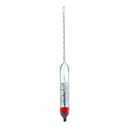 Slika Hydrometers, relative density, with thermometer