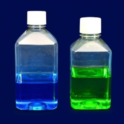 Slika Square Media Bottles, PET, sterile