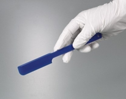 Slika Disposable sampling spatula, PS, blue